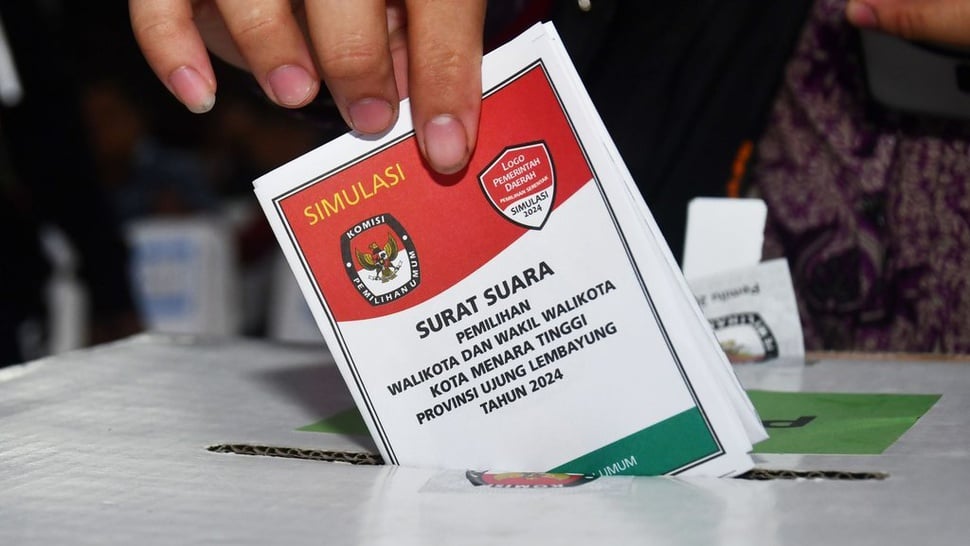 Contoh Surat Suara Sah dan Tidak Sah pada Pilkada 2024