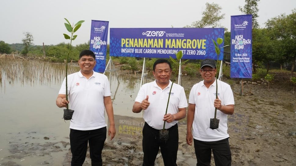 Aksi Restorasi Bumi, Cara Telkom Wujudkan Pilar Environmental