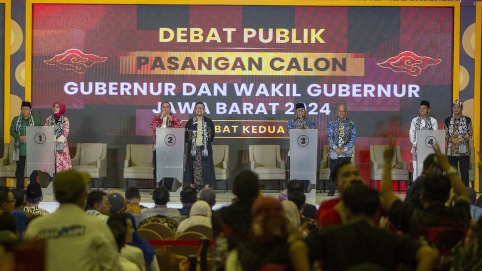 Debat Pilgub Jabar: Adu Ide Mitigasi Bencana-Toleransi Beragama