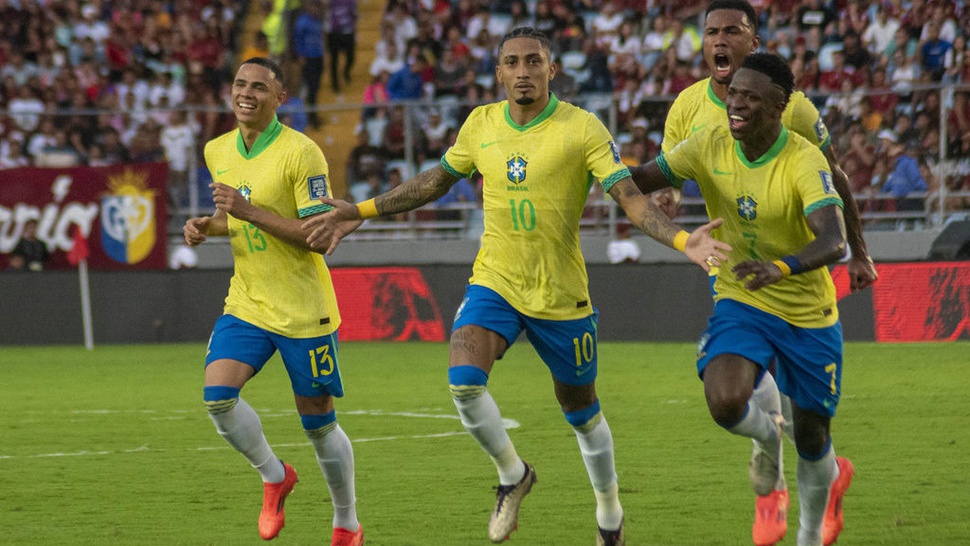 Jadwal Ekuador vs Brasil WCQ 2026 CONMEBOL: Debut Ancelotti