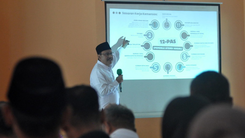 Gus Ipul Ungkap Hambatan Membuat Data Tunggal Kemiskinan