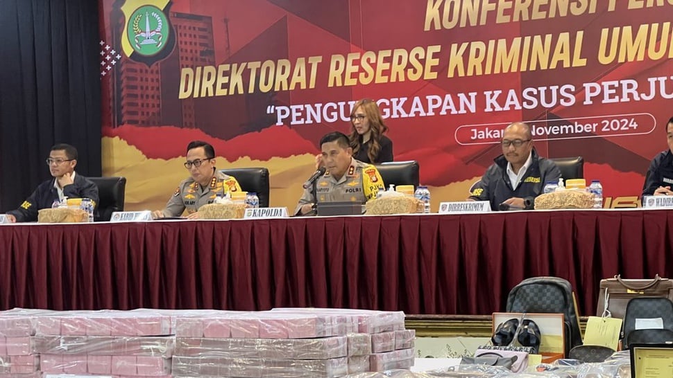 Polisi Sita Barang Bukti Kasus Judol Komdigi Capai Rp167 M