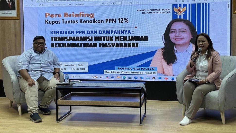 KI Pusat Minta Pemerintah Mempertimbangkan Ulang Kenaikan PPN