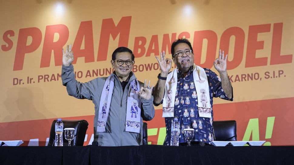 Pramono-Rano Bentuk Tim Transisi Pemerintahan Jakarta