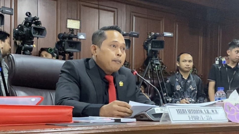 MKD DPR Nyatakan Yulius Setiarto Langgar Kode Etik