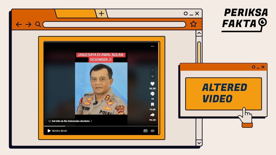 Tidak Benar Video Ahmad Luthfi Beri Santunan Usai Menang Pilgub