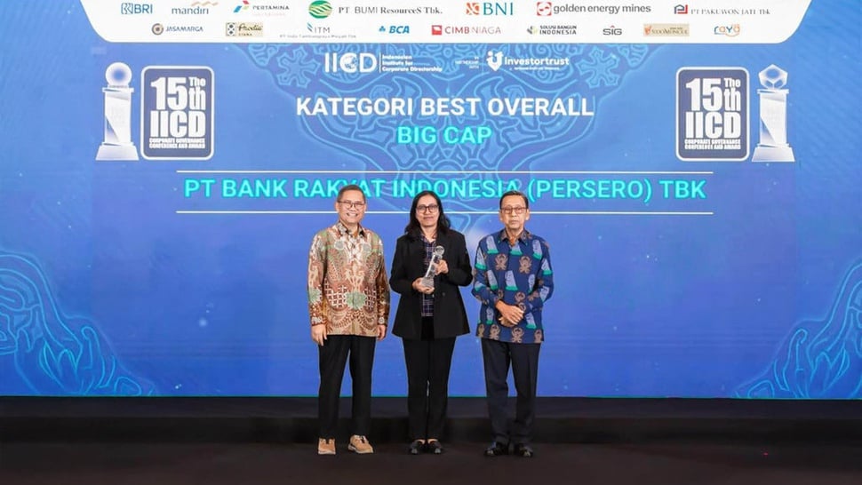 BRI Raih Dua Trofi di The 15th IICD Corporate Governance Award