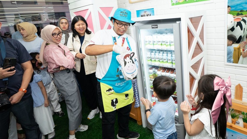 MILKU Milk Farm di KidZania Ajarkan Pentingnya Nutrisi Susu UHT