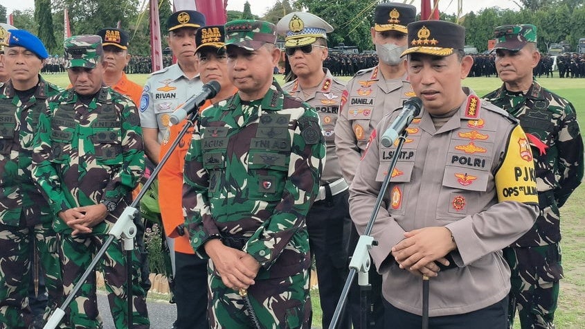 141.605 Personel Gabungan Siaga saat Natal dan Tahun Baru