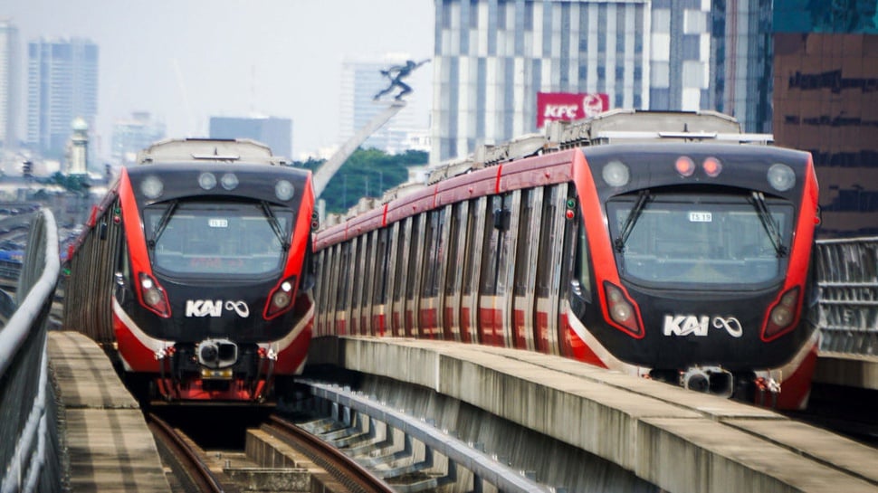 MRT, LRT, dan Transjakarta 1 Rupiah saat Malam Tahun Baru 2025