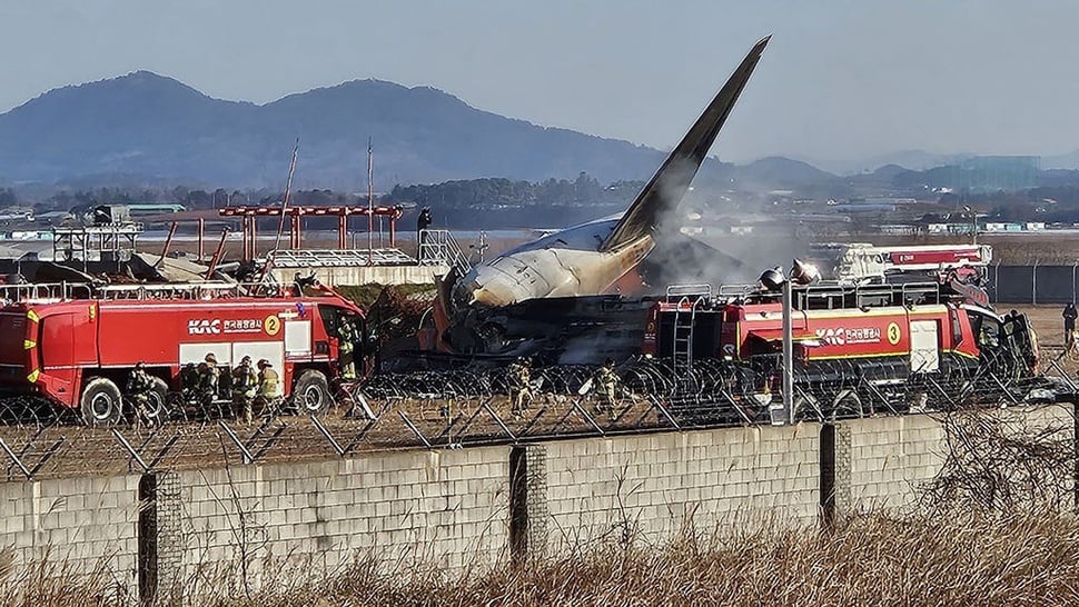 Tak Ada WNI Jadi Korban Kecelakaan Pesawat Jeju Air di Korsel