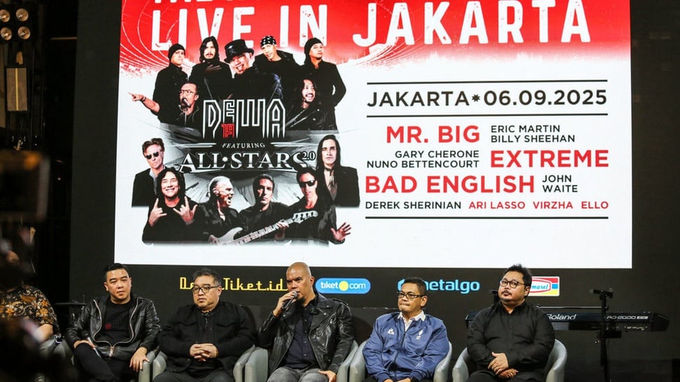 Konser Dewa 19 feat All Stars 2.0 Diundur, Kapan Jadwal Barunya?