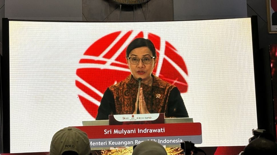 Sri Mulyani Buka Perdagangan Saham 2025, IHSG Menguat