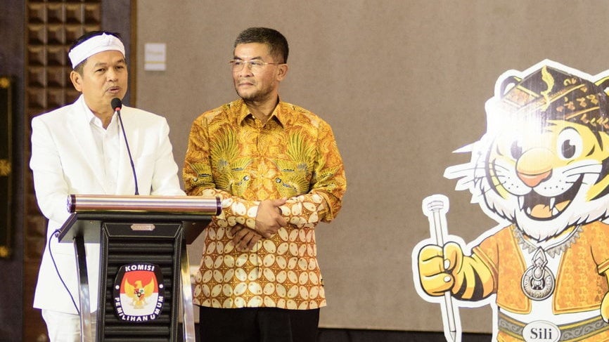 Dedi-Erwan Ditetapkan Sebagai Pemenang Pilgub Jawa Barat 2024