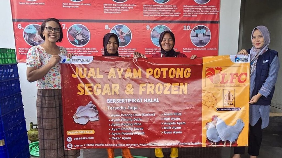 Pertamina Fasilitasi Rumah Potong Unggas Raih Sertifikasi Halal