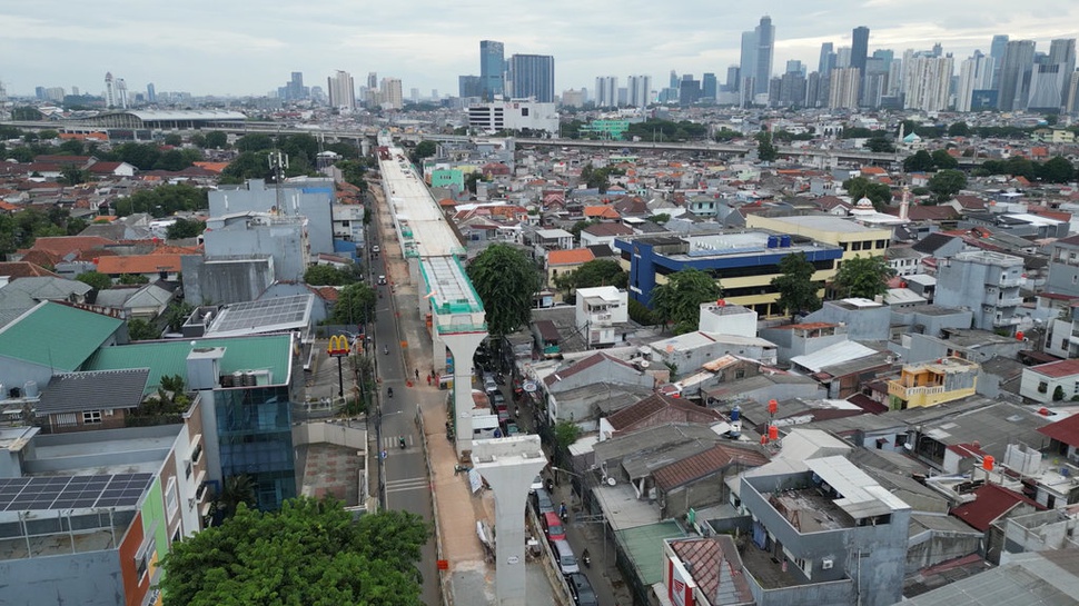 Terus Dikebut, Konstruksi Stasiun LRT Jakarta Manggarai Dimulai!