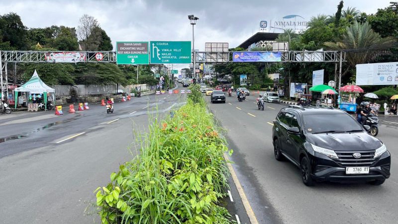 Jalur Puncak Hanya Berlaku One Way ke Jakarta di Akhir Liburan