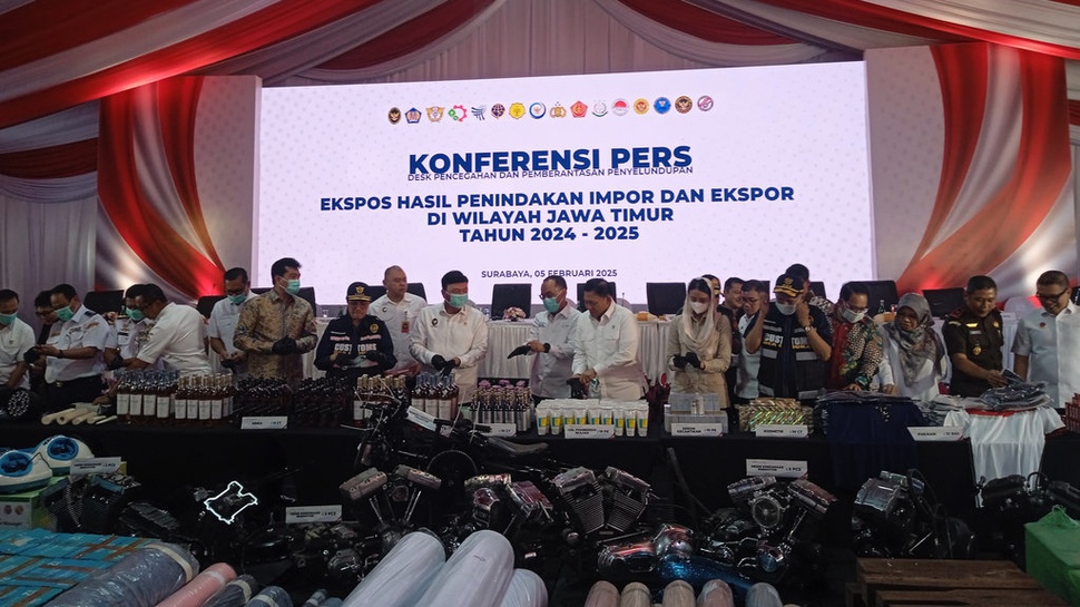 Pemerintah Cegah Penyelundupan Barang Capai Rp480,7 M di 2025