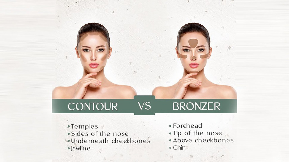 5 Perbedaan Bronzer vs Contour dalam Make Up, Apa Saja?