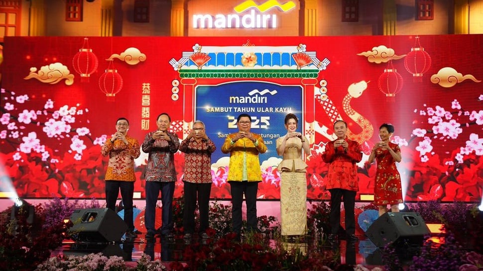 Meriahkan Imlek 2025, Bank Mandiri Perkuat Layanan Digital