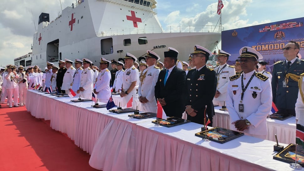 19 Kapal Perang dari 37 Negara Latihan Bersama TNI AL di Bali