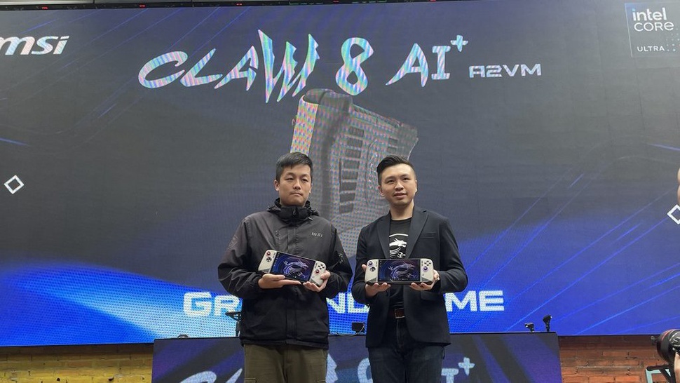 MSI Claw 8 AI+ Dirilis, Tawarkan Pengalaman Gaming & Produktif