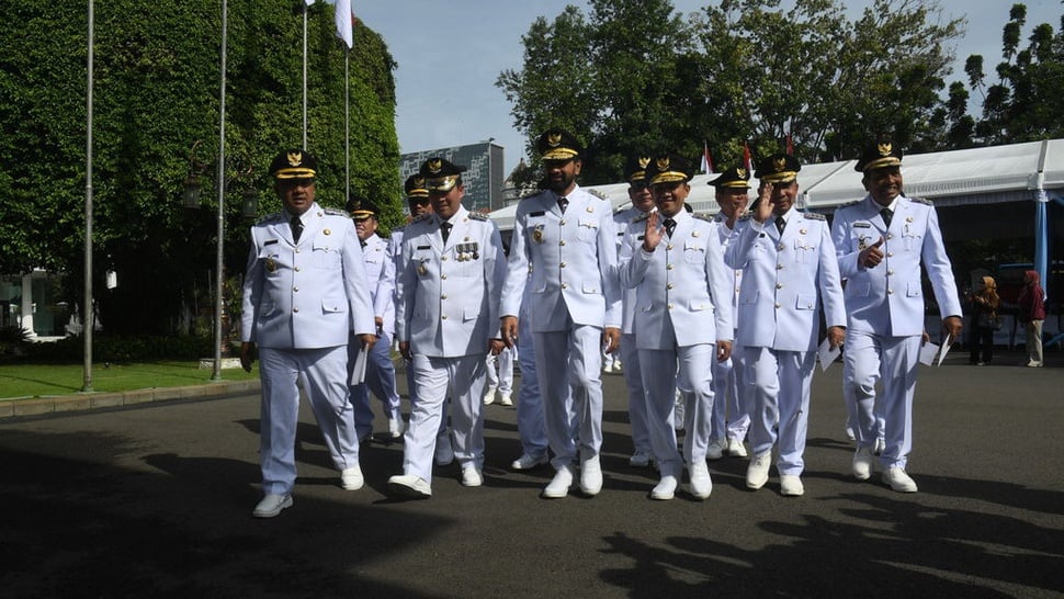 Prabowo Lantik 961 Kepala Daerah secara Serentak di Istana