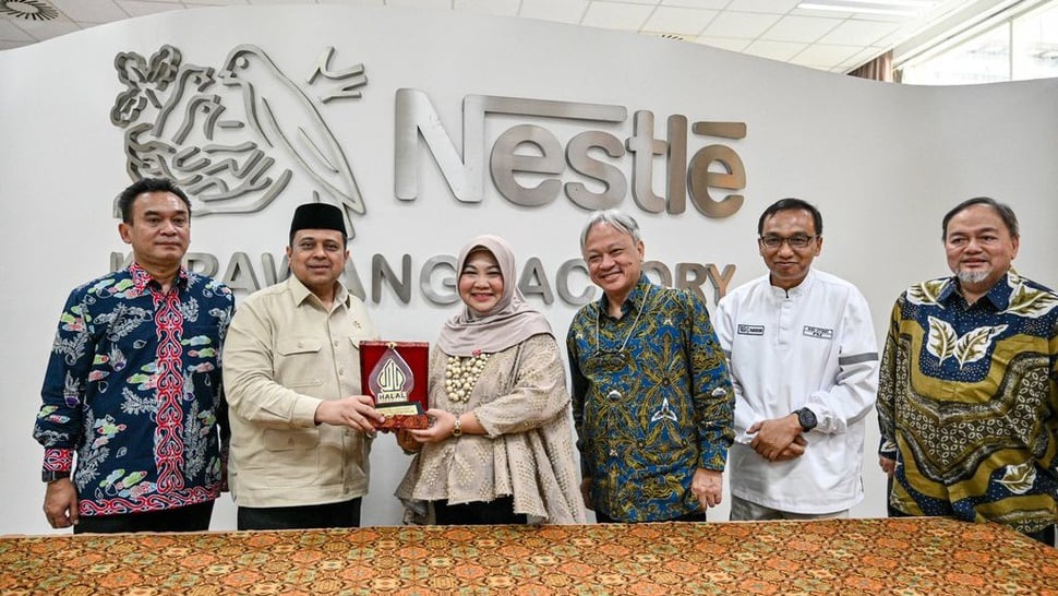 BPJPH Tinjau Proses Produksi Halal Nestle di Pabrik Karawang