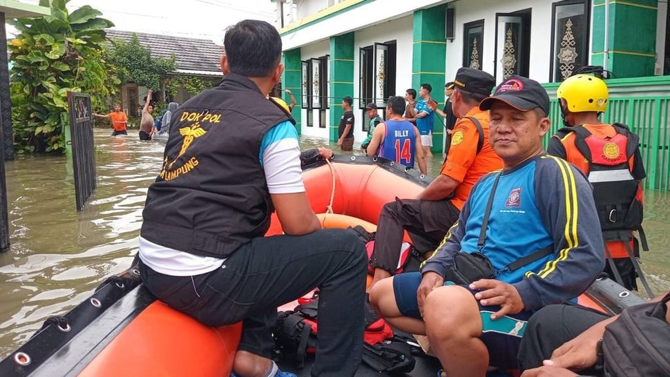 Kemensos Kirim Bantuan untuk Korban Banjir di Bandar Lampung