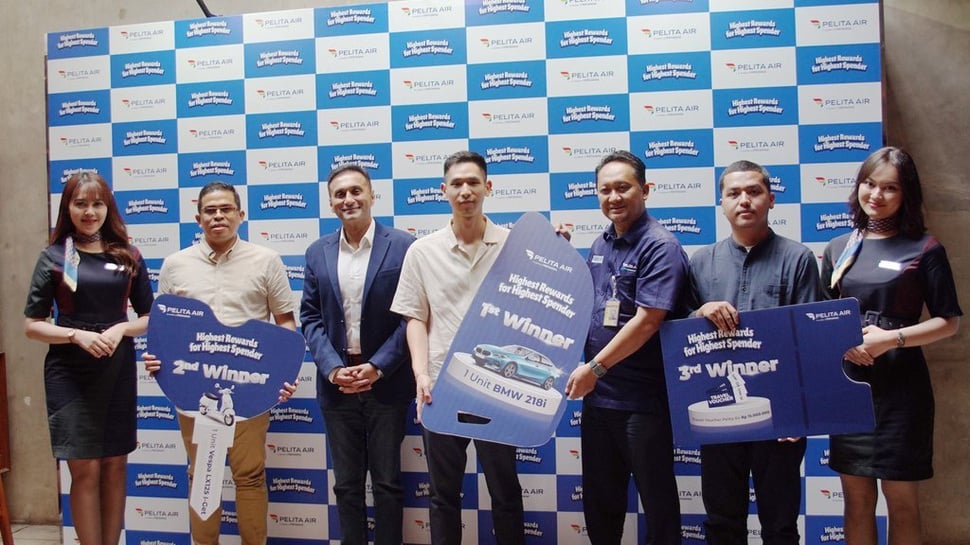 Pelita Air Resmi Berikan Hadiah Utama Program High Spender