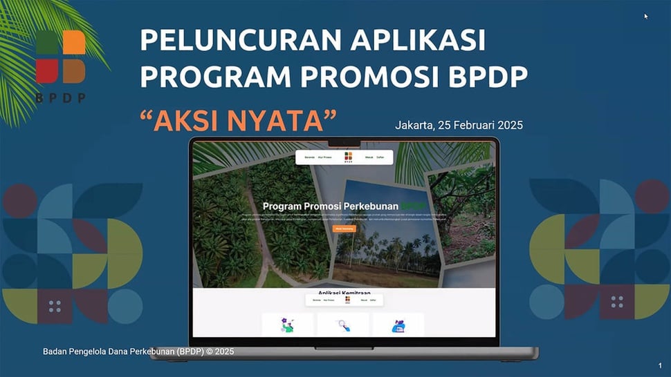 BPDP Rilis Aplikasi Aksi Nyata untuk Pengajuan Promosi Bisnis