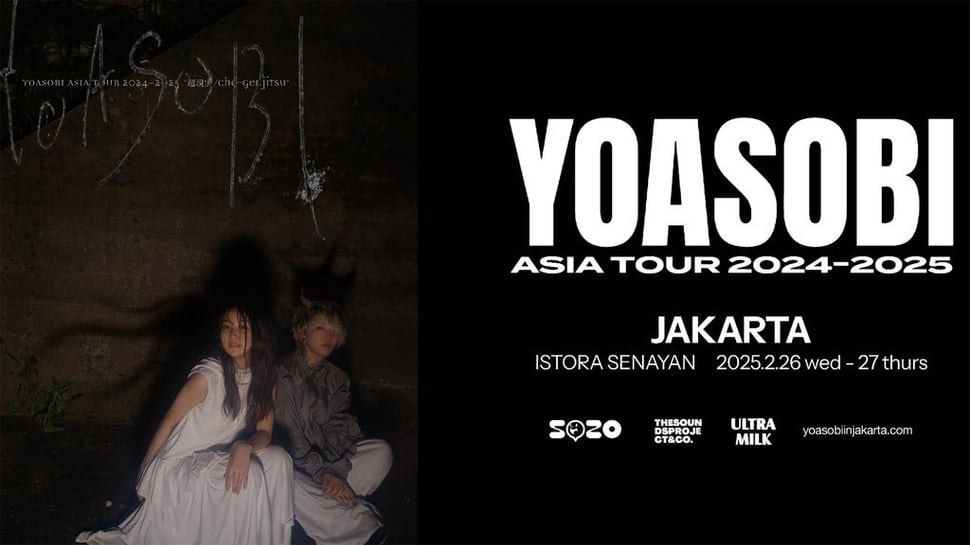 Setlist Lagu Konser YOASOBI di Jakarta 26-27 Februari 2025