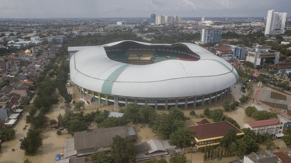 Laga Persija vs PSIS Malam Ini Ditunda Imbas Banjir di Bekasi