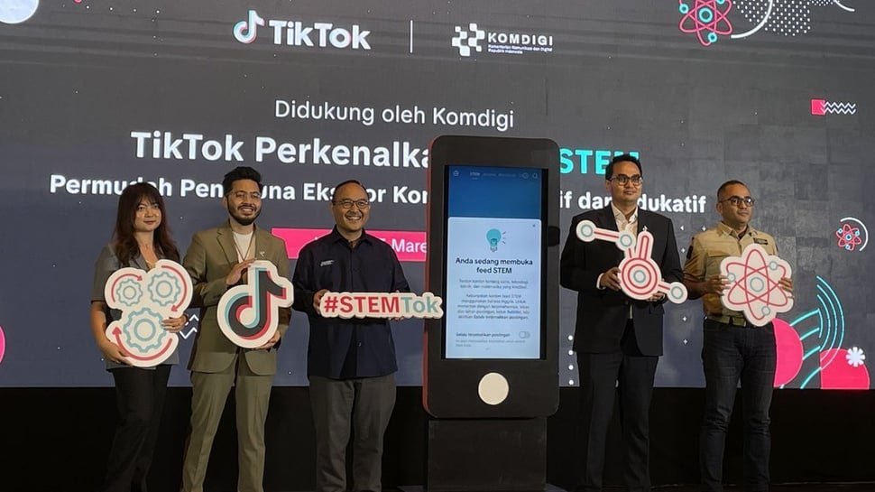 Giatkan Edukasi, TikTok Indonesia Rilis Fitur Feed STEM