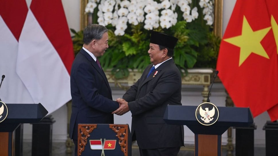 Prabowo: Indonesia-Vietnam Punya Visi Jadi Negara Maju 2045