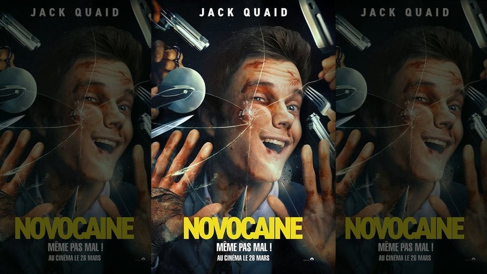 Sinopsis Film Novocaine Dibintangi Jack Quaid & Fakta Menariknya