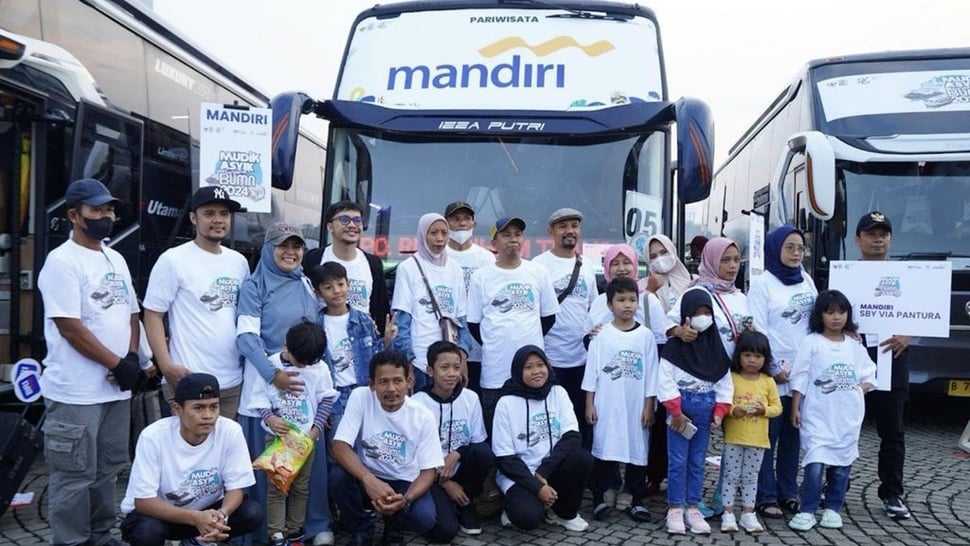 Bank Mandiri Gelar Program Mudik Gratis 2025, Tujuan ke 80 Kota!