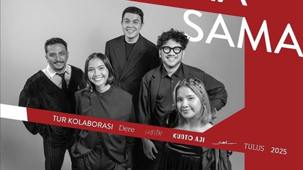 Link Pembelian Tiket Tur SAMA SAMA Tulus, Sal Priadi, Kunto Aji