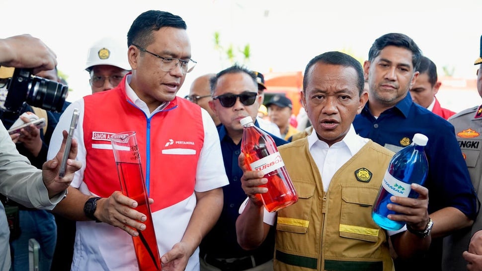 Menteri ESDM & Dirut Pertamina Tinjau Stok BBM dan LPG di Banten