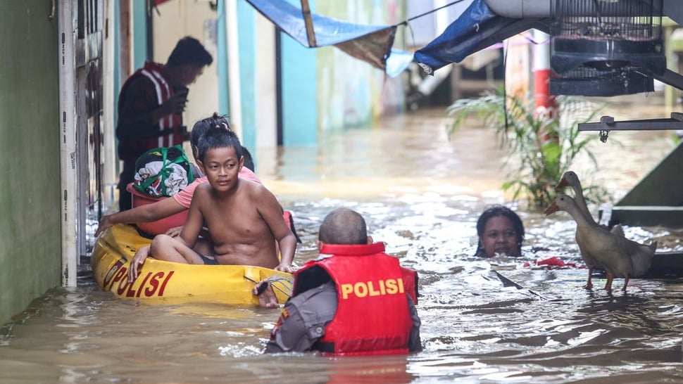 Titik Lokasi Banjir Jakarta Hari Ini 19 Maret & Apa Penyebabnya?