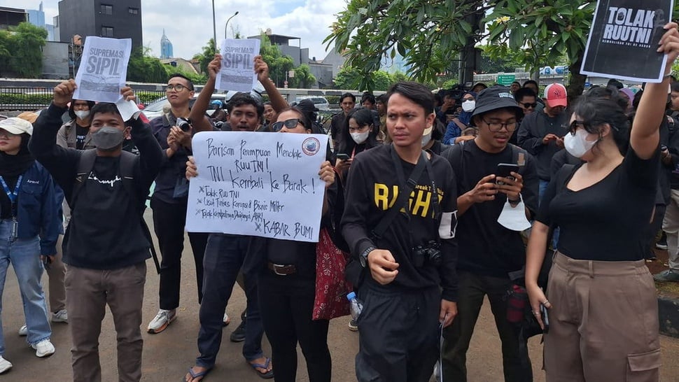 Apakah Ada Demo Tolak RUU TNI Hari Ini 20 Maret?