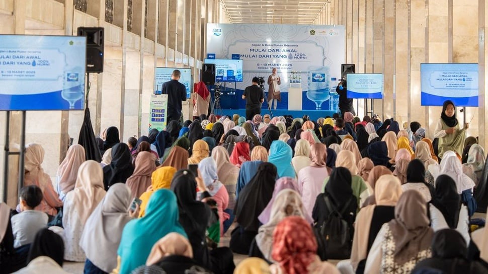 AQUA Bersama Masjid Istiqlal Gelar Kajian Agama & Edukasi Halal