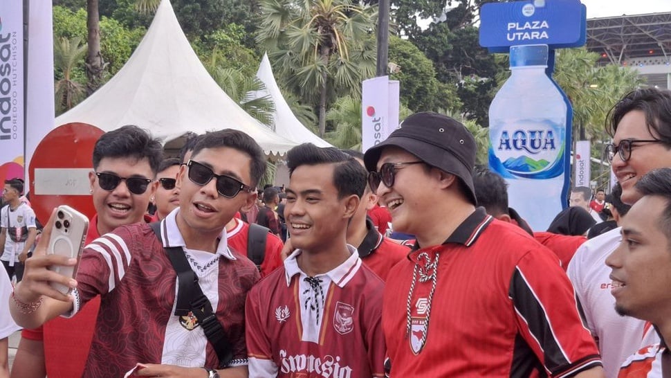 Suasana Stadion GBK Jelang Laga Indonesia vs Bahrain