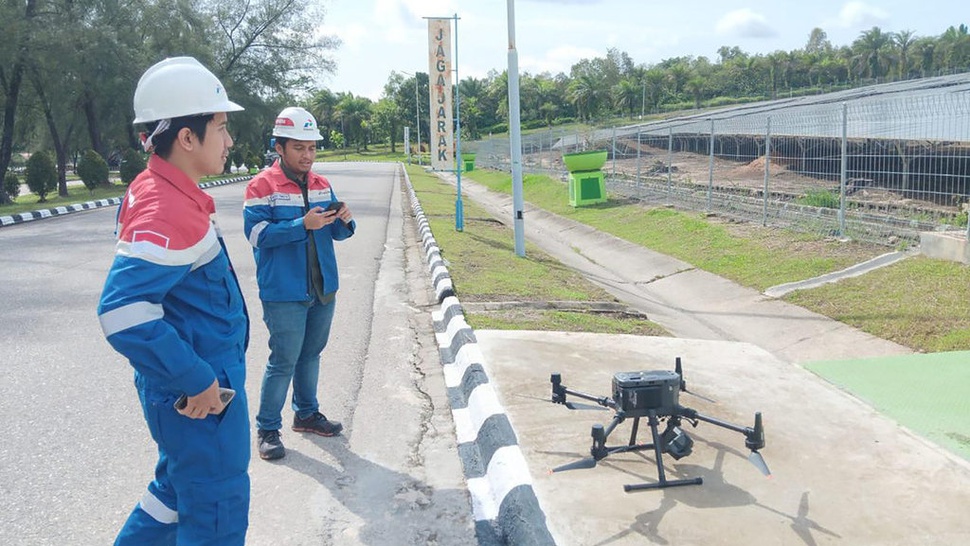 Pertamina NRE Gunakan Drone & AI untuk Pastikan Keandalan PLTS