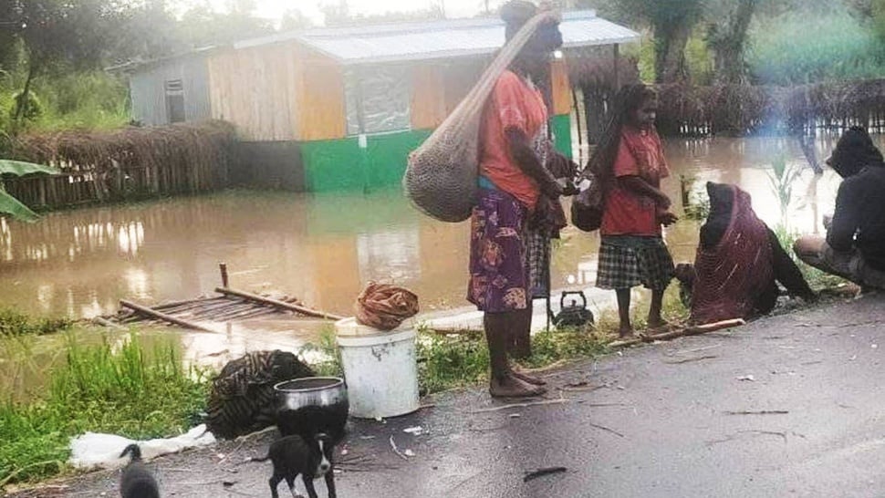 Kemensos Kirim Bantuan Korban Banjir dan Longsor di Wamena