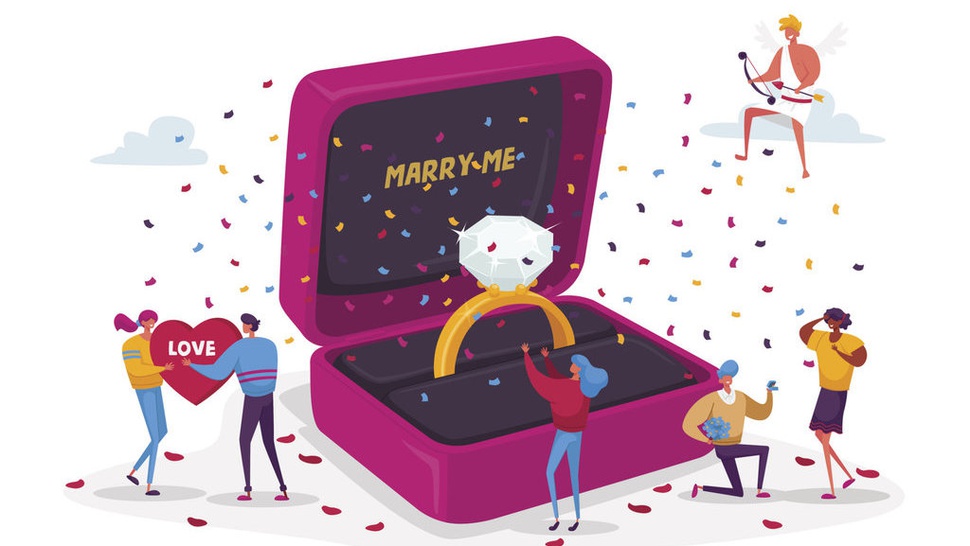 55 Contoh Kata-Kata Melamar Pria ke Wanita Romantis & Menyentuh