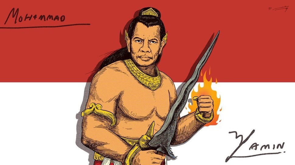 Klaim Tanah Air dan Muka Gajah Mada ala Mohammad Yamin