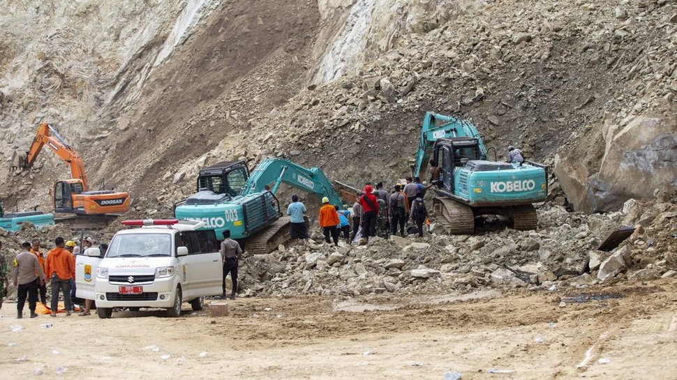2 Orang Jadi Tersangka Longsor Tambang di Gunung Kuda Cirebon