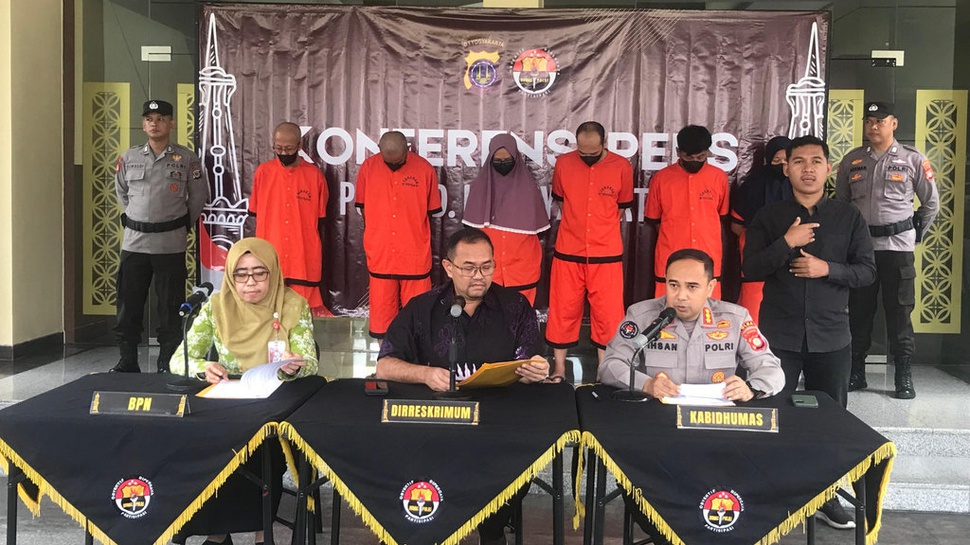 Polisi Tahan 6 dari 7 Tersangka Dugaan Mafia Tanah Mbah Tupon