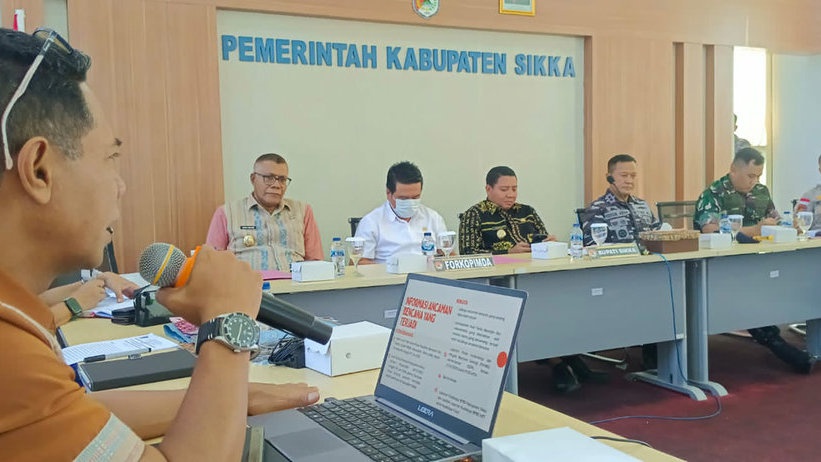 40 Desa di Sikka Terdampak Erupsi Gunung Lewotobi Laki-laki